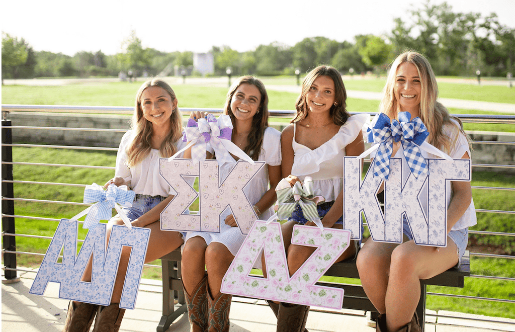 Delta Zeta Door Hanger